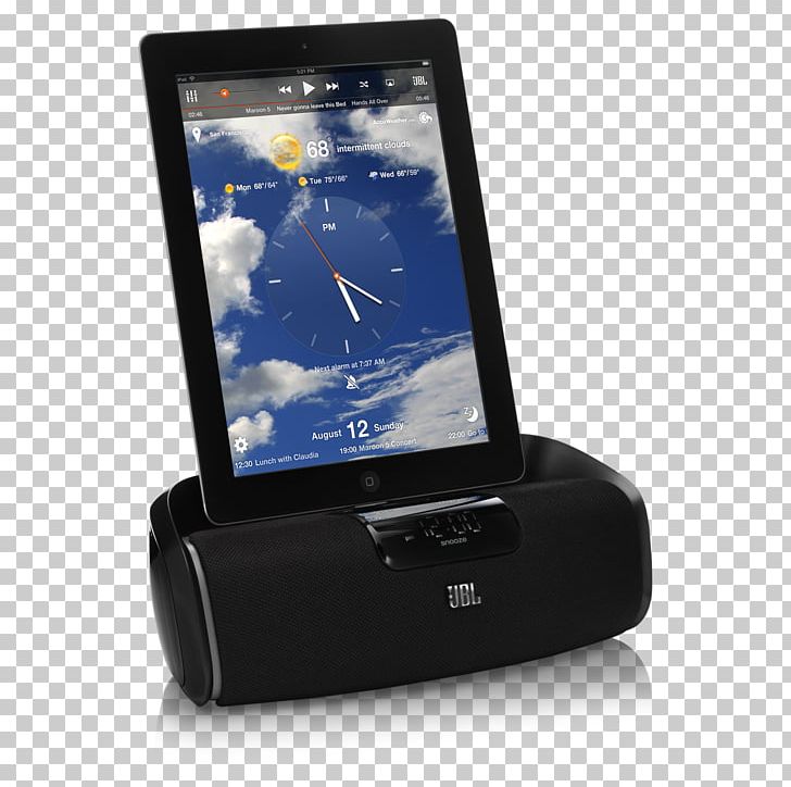 IPod Laptop Loudspeaker Wireless Speaker JBL OnBeat Awake PNG, Clipart, Audio, Awake, Bluetooth, Dock, Docking Station Free PNG Download