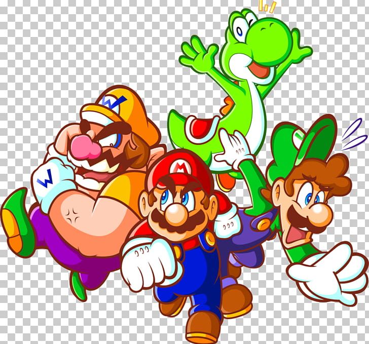 Super Mario 64 DS Luigi Super Mario World 2: Yoshi's Island PNG, Clipart, Area, Cartoon, Deviantart, Fictional Character, Flower Free PNG Download