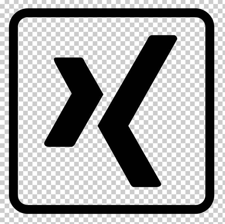 Computer Icons XING Rpb-ingenieure GmbH Social Networking Service PNG, Clipart, Angle, Area, Black, Black And White, Blog Free PNG Download