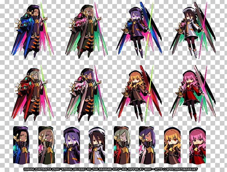 Etrian Odyssey III: The Drowned City PlayStation Super Nintendo Entertainment System Sprite PNG, Clipart, Costume, Electronics, Fictional Character, Graphic Design, Mega Drive Free PNG Download