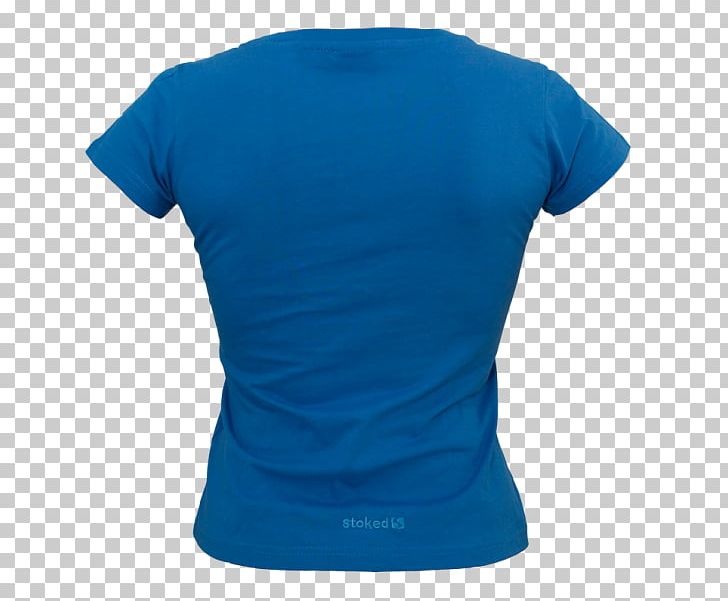 T-shirt Sleeve Neck Turquoise PNG, Clipart, Active Shirt, Blue, Clothing, Electric Blue, Neck Free PNG Download