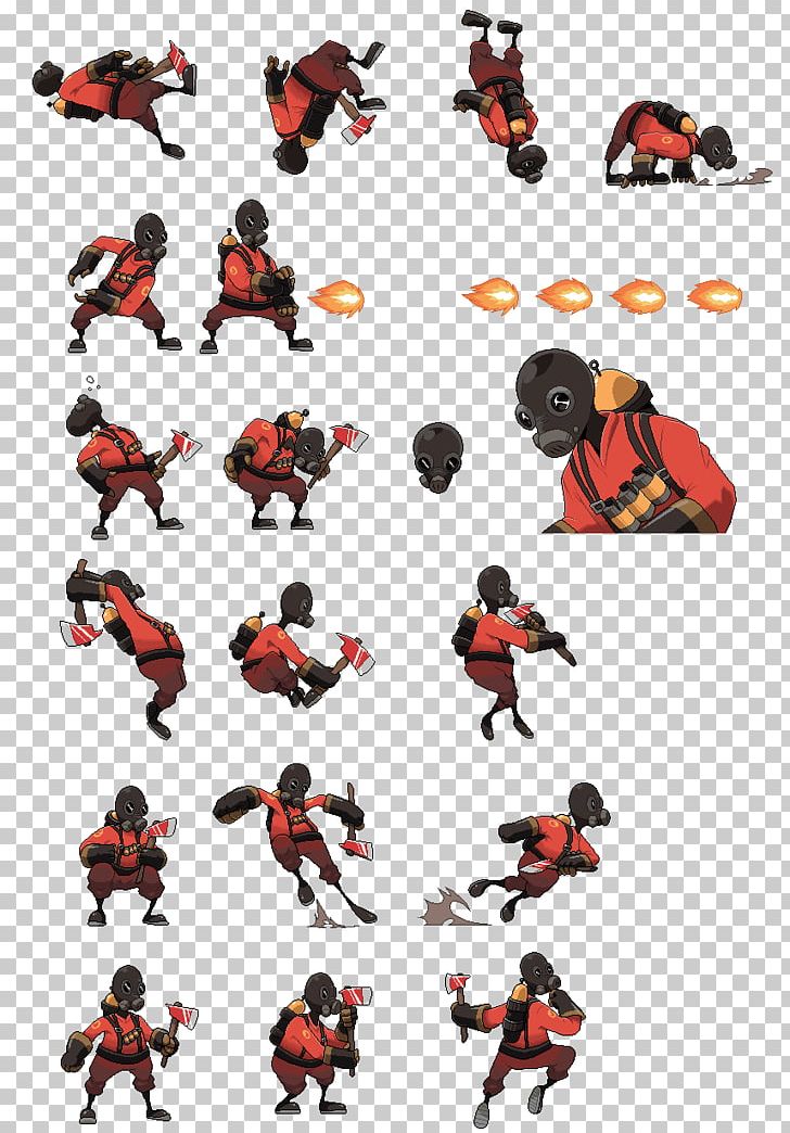 Team Fortress 2 Gang Garrison 2 Sprite Computer Software 2D Computer Graphics PNG, Clipart, 2d Computer Graphics, Animal Figure, Art, Battlefield 2, Computer Graphics Free PNG Download