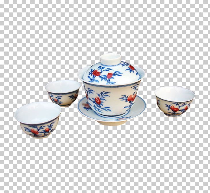 Ceramic Teaware Teapot PNG, Clipart, Blue And White Porcelain, Bowl, Cup, Dinnerware Set, Dishware Free PNG Download