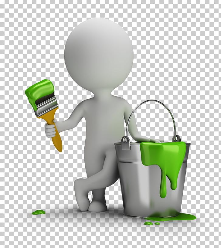 Painting Stock Photography House Painter And Decorator Brush PNG, Clipart, 3d Computer Graphics, Artist, Bucket, Character, Cup Free PNG Download