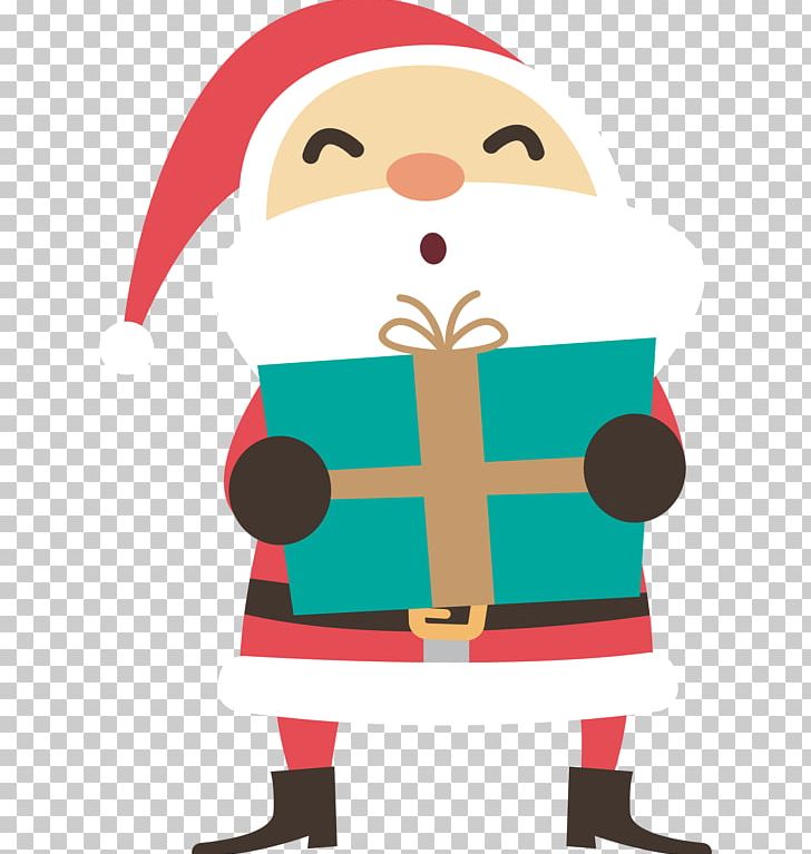 Santa Claus Gift Christmas PNG, Clipart, Artwork, Box, Christmas, Claus, Designer Free PNG Download
