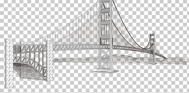 Architecture Euclidean PNG, Clipart, Angle, Black And White, Bridge, Bridge Cartoon, Bridges Free PNG Download