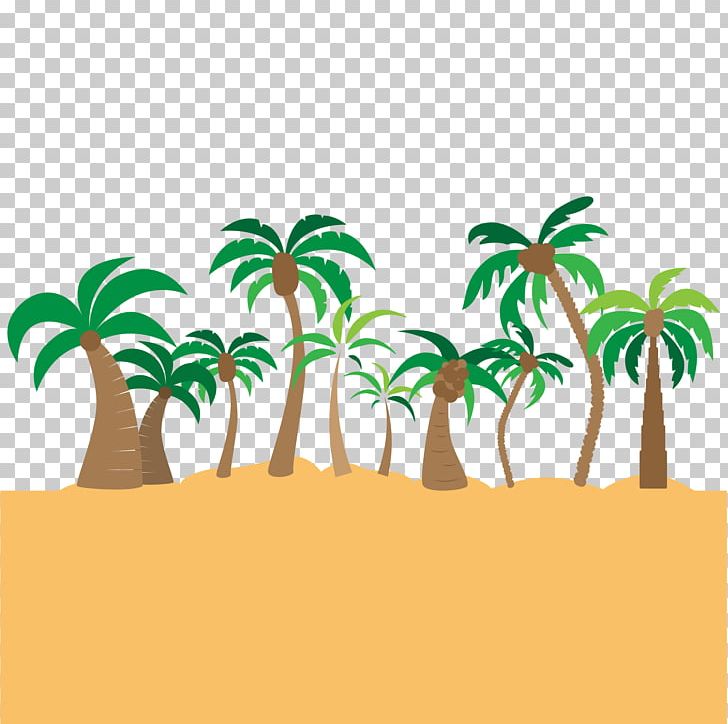 Coconut Beach Arecaceae Illustration PNG, Clipart, Arecaceae, Arecales, Beach, Beach Vector, Brown Free PNG Download