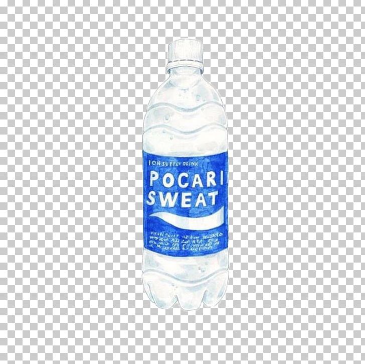 Water Bottle Mineral Water Bottled Water Illustration PNG, Clipart, Blue, Cartoon, Decorate, Distilled Water, Drawing Free PNG Download