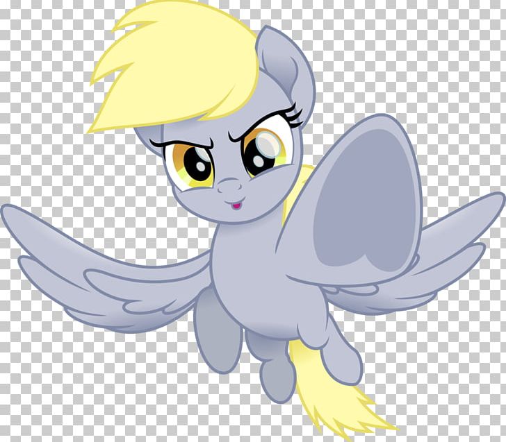 Pony Derpy Hooves Fluttershy Pegasus Female PNG, Clipart, Anime, Art, Bird, Carnivoran, Cartoon Free PNG Download