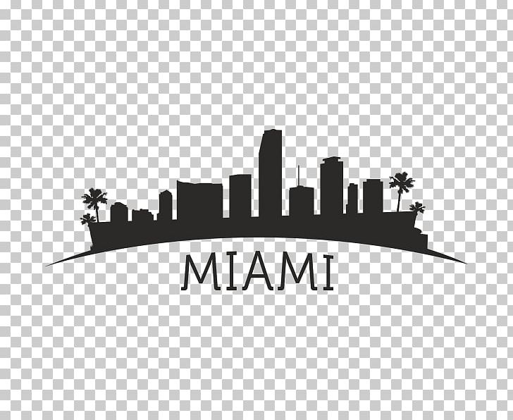 Miami Skyline Silhouette Vexel PNG, Clipart, Animals, Black And White, Brand, Clip Art, Drawing Free PNG Download