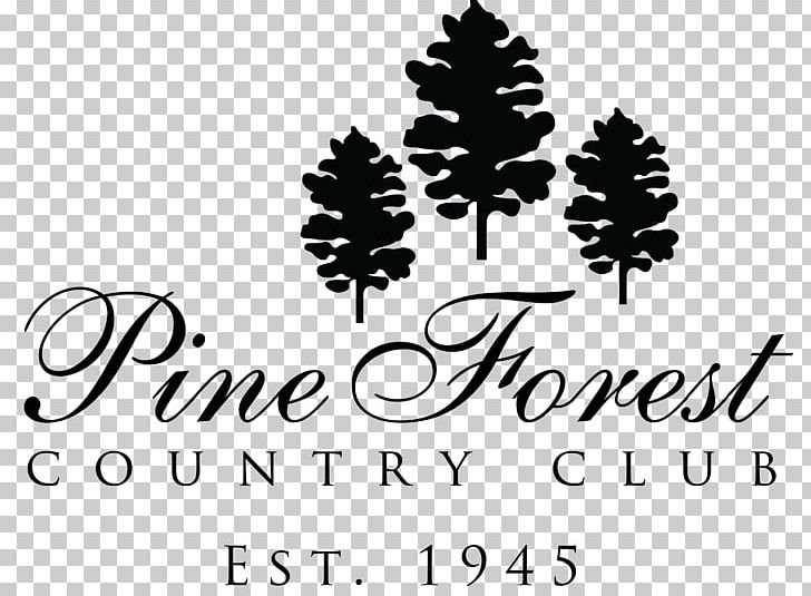 Pine Forest Country Club Houston Logo Passionista PNG, Clipart, Association, Black And White, Brand, Calligraphy, Country Club Free PNG Download