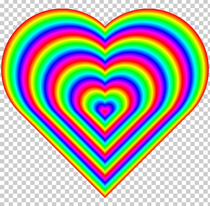 Color Heart Rainbow PNG, Clipart, Animation, Area, Circle, Color, Desktop Wallpaper Free PNG Download