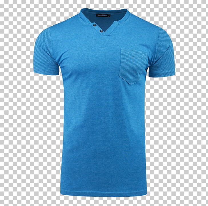 T-shirt Polo Shirt Top Sleeve PNG, Clipart, Active Shirt, Aqua, Azure, Blue, Casual Free PNG Download