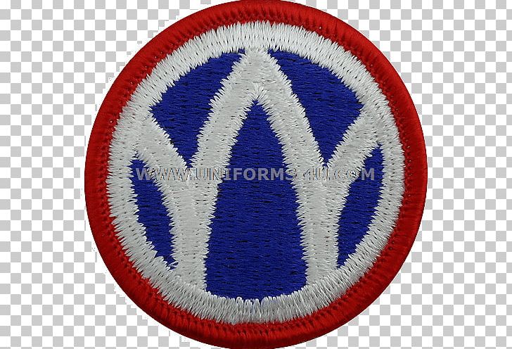 Emblem Badge 89th Infantry Division Embroidered Patch PNG, Clipart, 89th Infantry Division, Badge, Blue, Circle, Electric Blue Free PNG Download