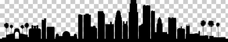 Los Angeles Skyline PNG, Clipart, Angeles, Black And White, City, Los ...