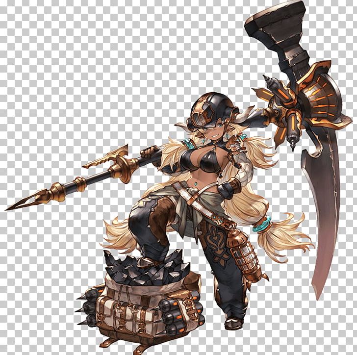 Granblue Fantasy 碧蓝幻想Project Re:Link Video Game Cygames PNG, Clipart, Cold Weapon, Cygames, Figurine, Game, Gamewith Free PNG Download