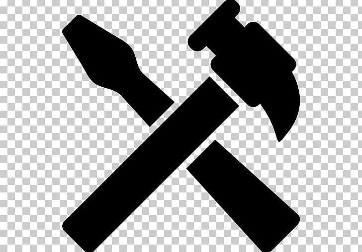 Hammer Computer Icons Tool Spanners PNG, Clipart, Angle, Black, Black And White, Claw Hammer, Computer Icons Free PNG Download
