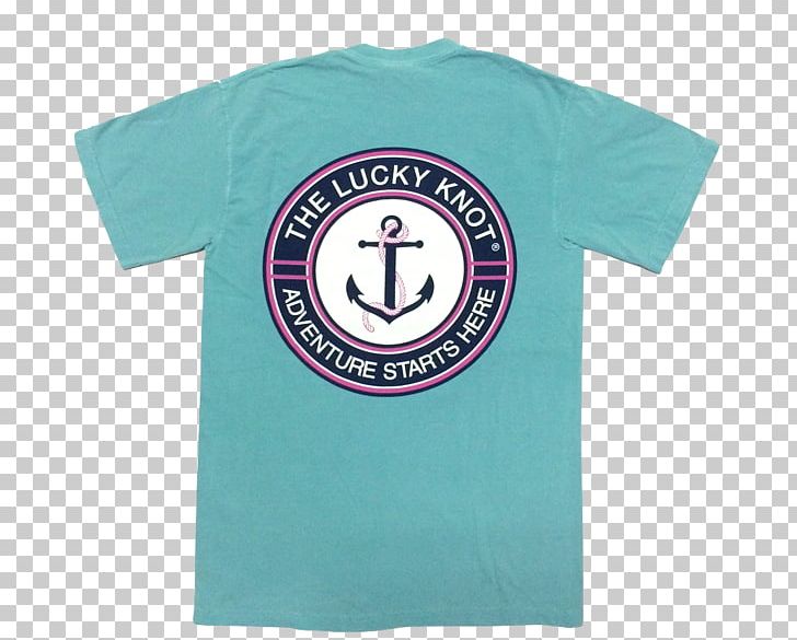 Long-sleeved T-shirt The Lucky Knot Long-sleeved T-shirt Clothing PNG, Clipart, Active Shirt, Aqua, Blue, Brand, Clothing Free PNG Download