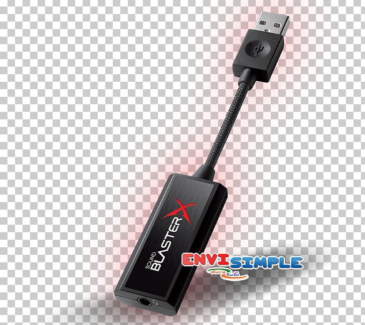 Sound Blaster X-Fi 7.1 Sound Card External Sound BlasterX Sound BlasterX G1 Sound Cards & Audio Adapters Creative Technology PNG, Clipart, Adapter, Audio Signal, Cable, Creative Technology, Electronic Device Free PNG Download