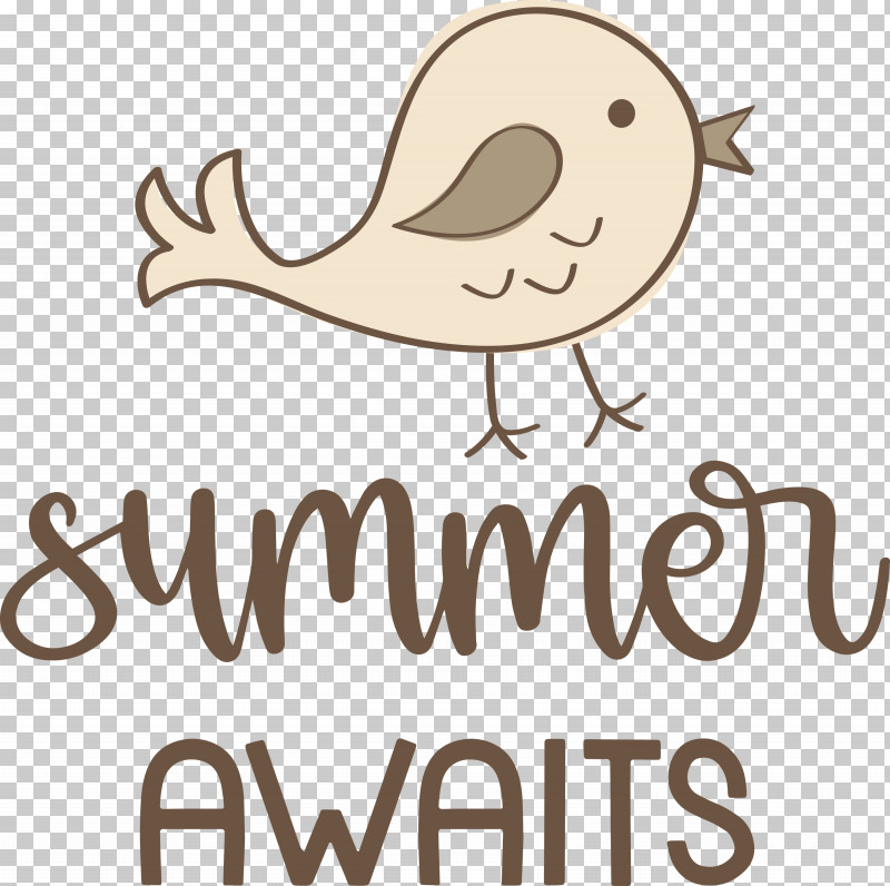 Summer Awaits Summer Summer Vacation PNG, Clipart, Beak, Biology, Birds, Cartoon, Geometry Free PNG Download
