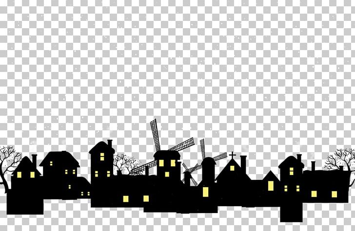 Silhouette House Building PNG, Clipart, Angle, Background Black, Black, Black And White, Black Background Free PNG Download