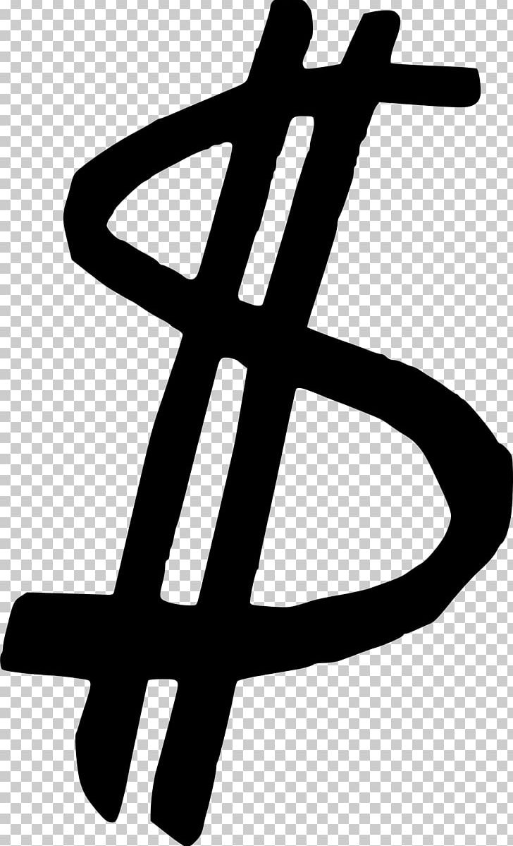 Dollar Sign United States Dollar PNG, Clipart, Artwork, Black And White, Computer Icons, Cross, Currency Symbol Free PNG Download