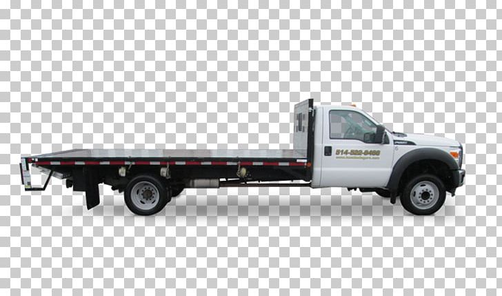 tow truck with flatbed clipart