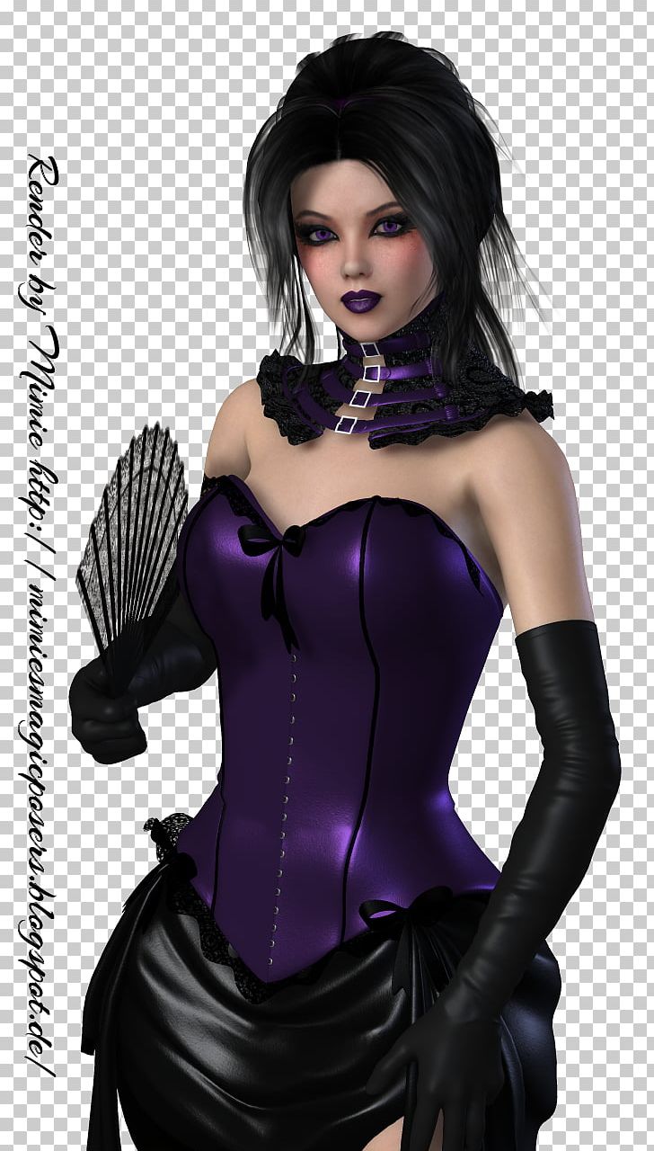 Corset Black Hair Pin-up Girl Supervillain Lingerie PNG, Clipart, Black Hair, Brown Hair, Corset, Costume, Evening Glove Free PNG Download