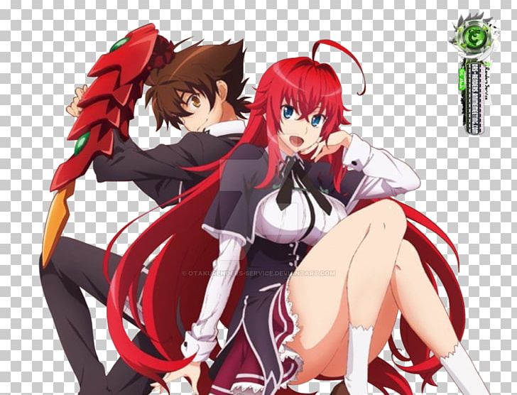 Rias Gremory Anime High School DxD Art PNG, Clipart, Anime, Art, Artwork, Black Hair, Brown Hair Free PNG Download