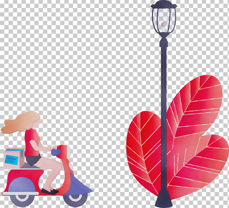 Vehicle Kick Scooter PNG, Clipart, Delivery, Girl, Kick Scooter, Motorcycle, Paint Free PNG Download