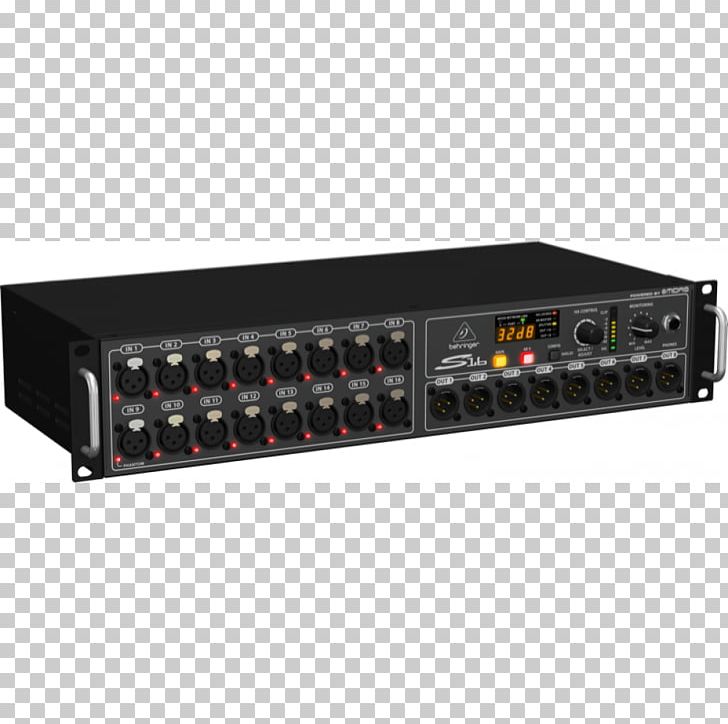 BEHRINGER S16 Audio Mixers Stage Box Audio Multicore Cable PNG, Clipart, Analog Signal, Audi, Audio, Audio Crossover, Audio Equipment Free PNG Download