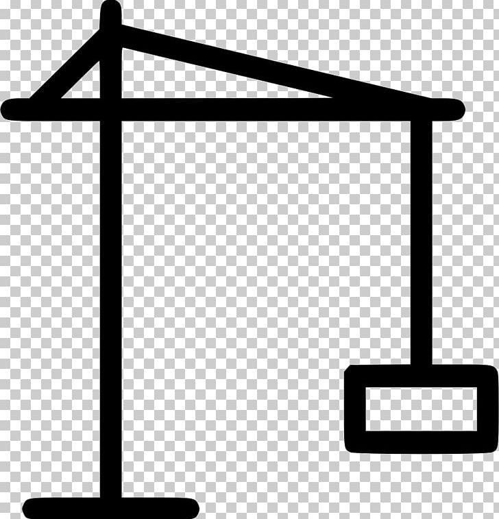 Mobile Crane Computer Icons Overhead Crane PNG, Clipart, Angle, Architectural Engineering, Area, Black And White, Building Free PNG Download
