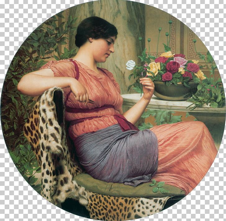 Summer Flowers A Classical Beauty Painting The Artchive PNG, Clipart, Art, Art Museum, Classical Beauty, Dishware, John William Godward Free PNG Download