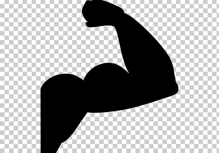 Computer Icons Arm Muscle Biceps PNG, Clipart, Arm, Biceps, Black, Black And White, Computer Icons Free PNG Download