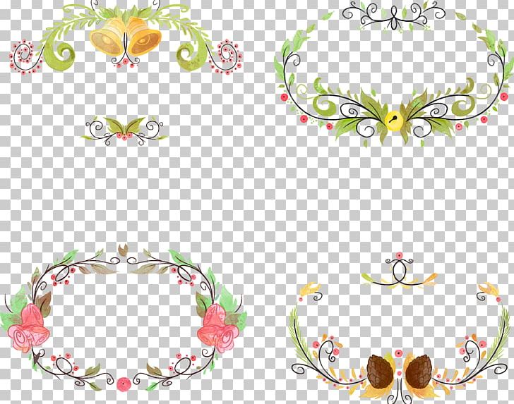 Floral Design Watercolor Painting Euclidean PNG, Clipart, Adobe Illustrator, Circle, Download, Flora, Flower Free PNG Download