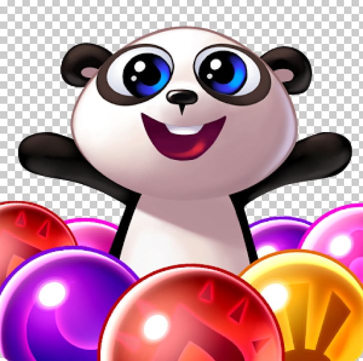 Panda Pop Giant Panda PoP BuBBles Android Shoot The Bubbles PNG, Clipart, Android, App Store, Cartoon, Computer Wallpaper, Cuteness Free PNG Download