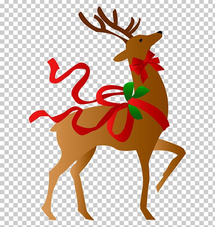 Reindeer Rudolph Santa Claus PNG, Clipart,  Free PNG Download