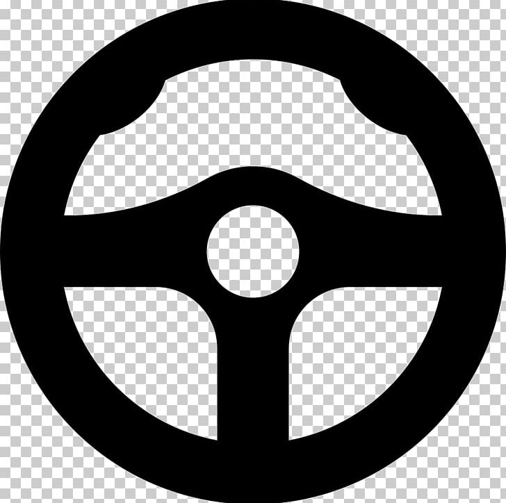 Car Steering Wheel Computer Icons Driving PNG, Clipart, Area, Black And White, Car, Circle, Computer Icons Free PNG Download