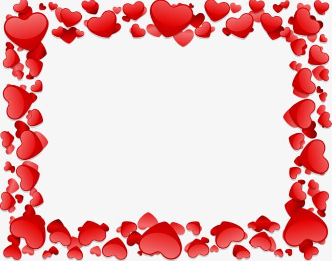 Romantic Love Border Texture PNG, Clipart, Border, Border Clipart, Day, Dig, Festival Free PNG Download