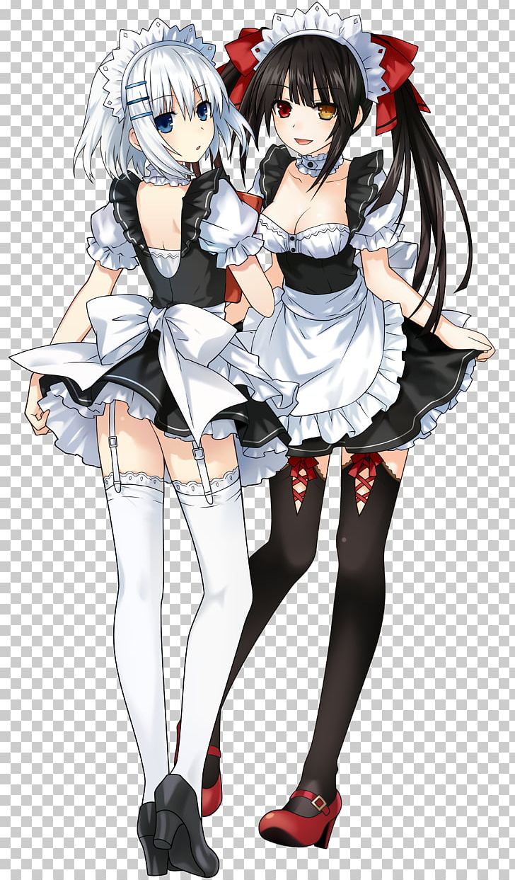 Date A Live Origami Maid Anime Girl PNG, Clipart, Anime, Art, Artwork, Black Hair, Brown Hair Free PNG Download