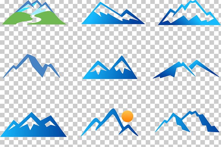 Mountain Euclidean Icon PNG, Clipart, Angle, Area, Blue, Brand, Diagram Free PNG Download