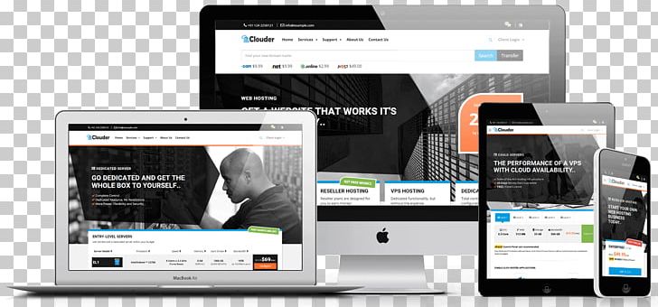 Responsive Web Design Web Template System Web Hosting Service PNG, Clipart, Bootstrap, Brand, Business, Com, Display Advertising Free PNG Download
