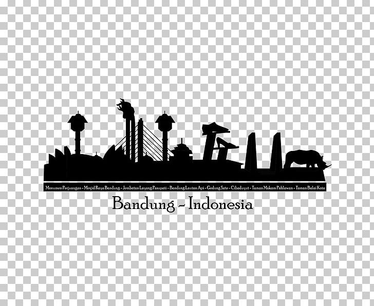Bandung Silhouette PNG, Clipart, Animals, Bandung, Black And White, Brand, Landmark Free PNG Download