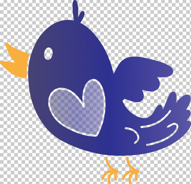 Purple Wing Butterfly Heart Logo PNG, Clipart, Butterfly, Cartoon Bird, Cute Bird, Heart, Logo Free PNG Download