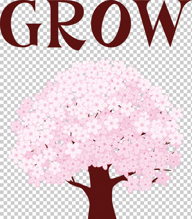 GROW Flower PNG, Clipart, Abstract Art, Drawing, Flower, Grow, Painting Free PNG Download