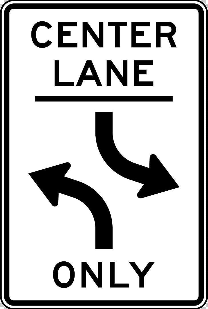 Traffic Sign Lane Road Manual On Uniform Traffic Control Devices Driving PNG, Clipart, Angle, Area, Black, Black And White, Brand Free PNG Download