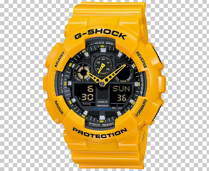 Casio G-Shock GA100A Watch Strap Casio G-Shock GA100A PNG, Clipart, Accessories, Brand, Casio, Colored Gold, Fashion Free PNG Download