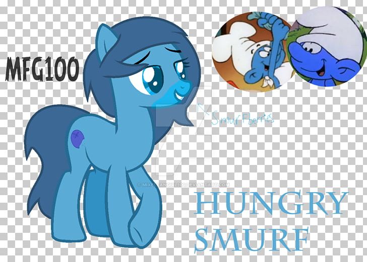 Pony Smurfette Gargamel The Smurfs PNG, Clipart, Area, Art, Blue, Cartoon, Deviantart Free PNG Download