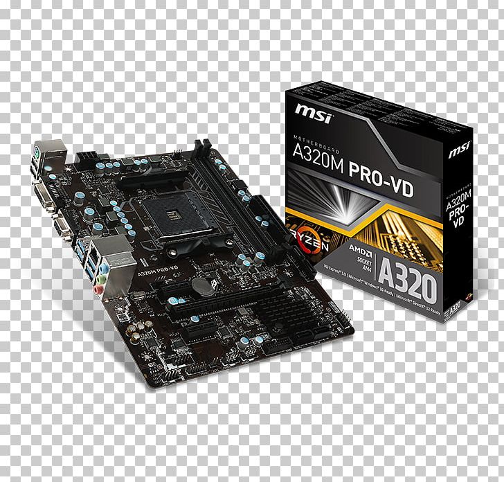 Socket AM4 Motherboard ASROCK A320M AMD AM4 Micro-Star International MicroATX PNG, Clipart, Advanced Micro Devices, Central Processing Unit, Computer, Computer Hardware, Cpu Socket Free PNG Download