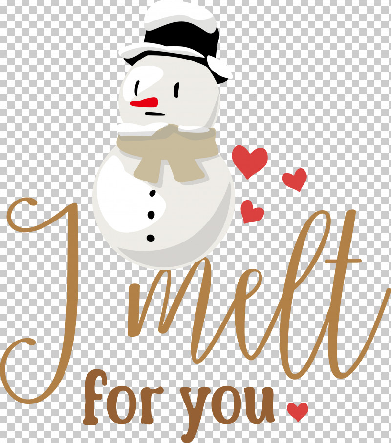 I Melt For You Snowman Winter PNG, Clipart, Biology, Cartoon, Character, I Melt For You, Logo Free PNG Download